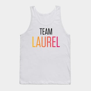 Team Laurel Tank Top